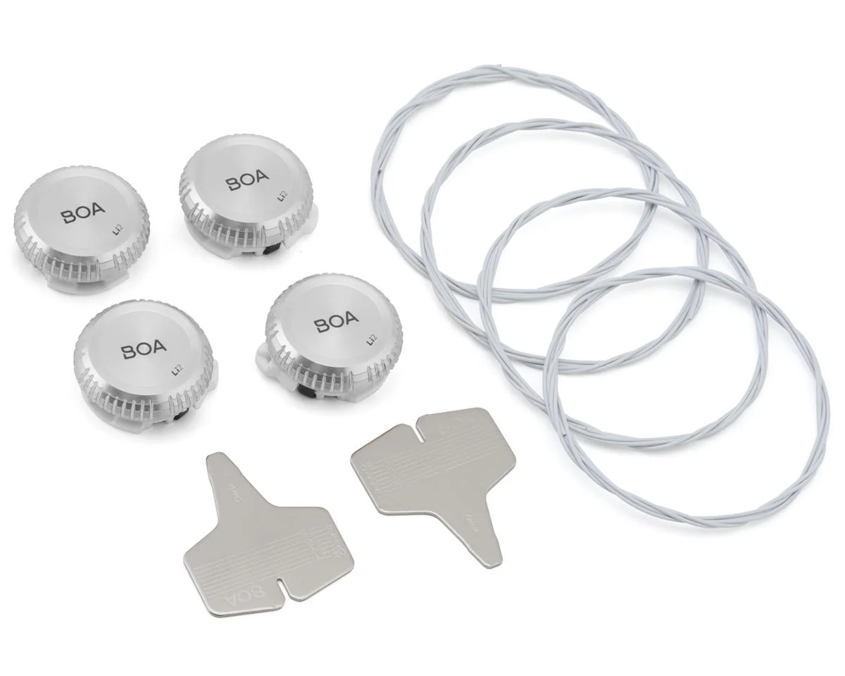 Bont BOA Li2 Complete Dial Kit (Vaypor Silver)
